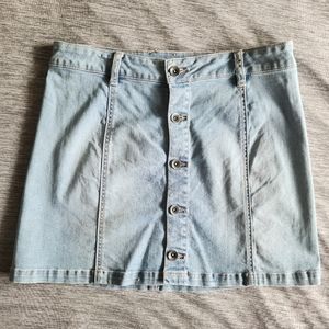 Vans brand jean skirt.